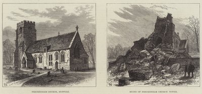 Fall of a Church Tower in Suffolk by Frank Watkins